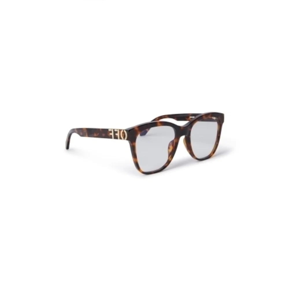 NWT Off-White Style 69 Havana Square 54mm Eyeglasses